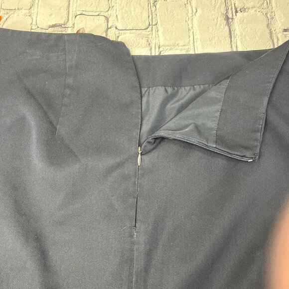 Merona stretch women’s navy blue skirt Size 12 - Picture 4 of 6